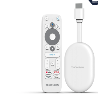 Thomson Controllo vocale Google TV Ott 4k Dongle 150